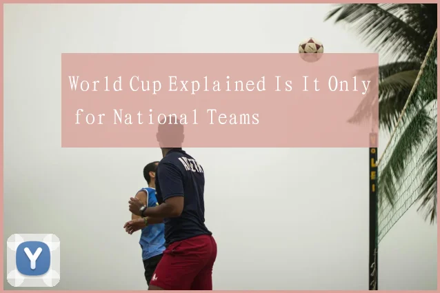 World Cup Explained Is It Only for National Teams