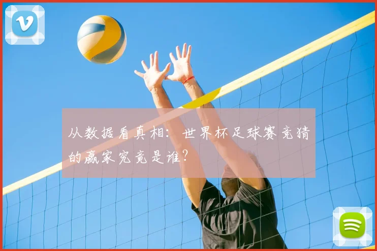 从数据看真相：世界杯足球赛竞猜的赢家究竟是谁？