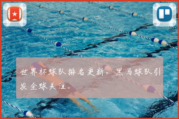 世界杯球队排名更新，黑马球队引发全球关注。