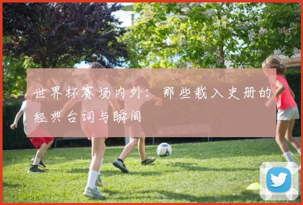 世界杯赛场内外：那些载入史册的经典台词与瞬间