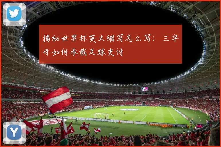 揭秘世界杯英文缩写怎么写：三字母如何承载足球史诗